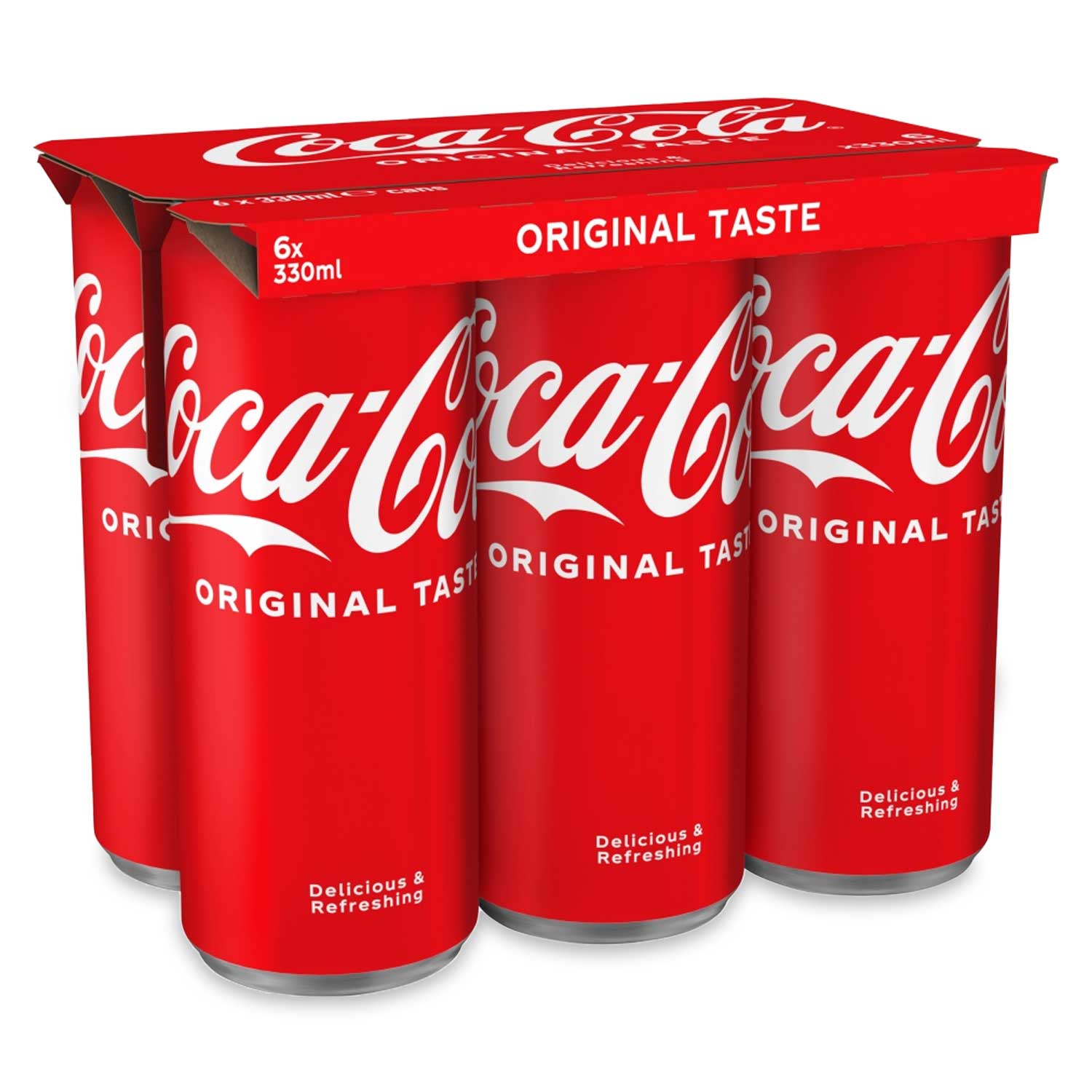 Original Taste 6x330ml Coca Cola Aldiie 1324